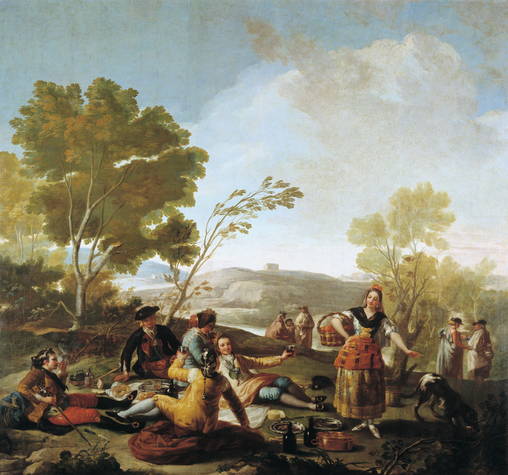F. de Goya - La merienda - 1776
